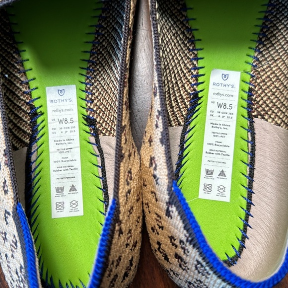 Rothy’s Animal Print Loafer Size 8.5 - Picture 6 of 8